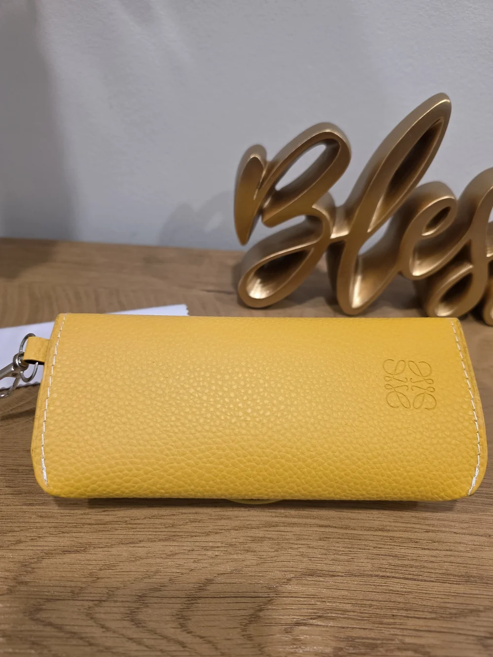 Women’s Black Oversized Sunglasses with Yellow Case